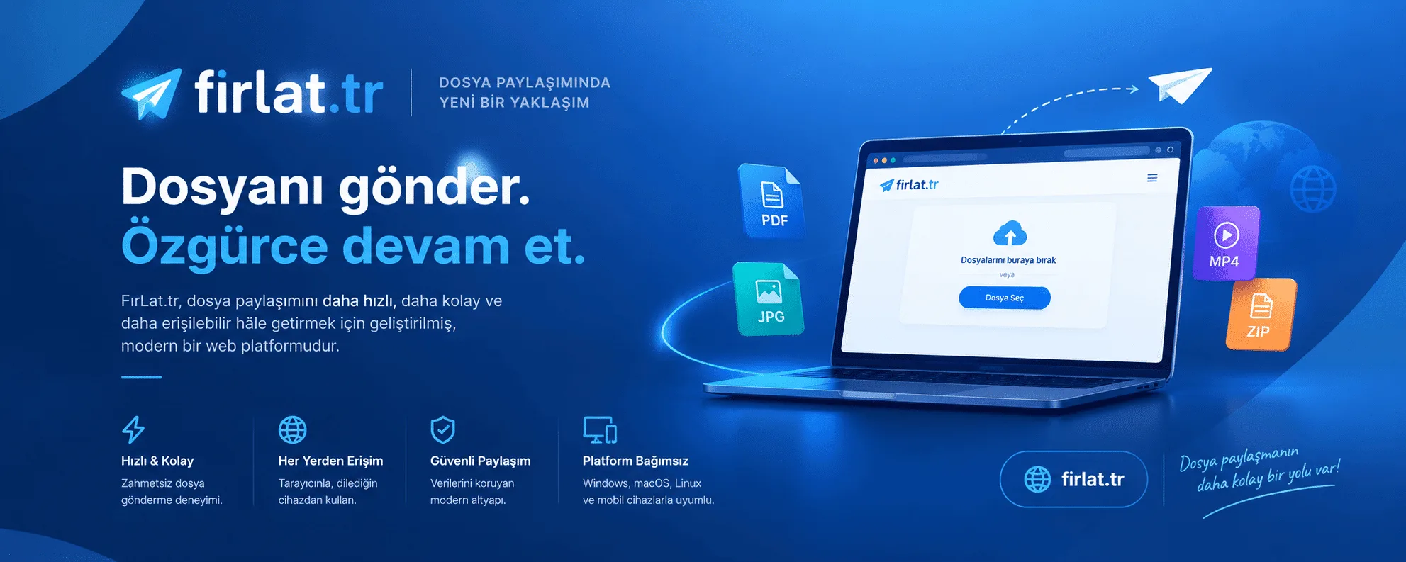 Firlat.TR — Dosya Paylaşımında Yeni Bir Yaklaşım
